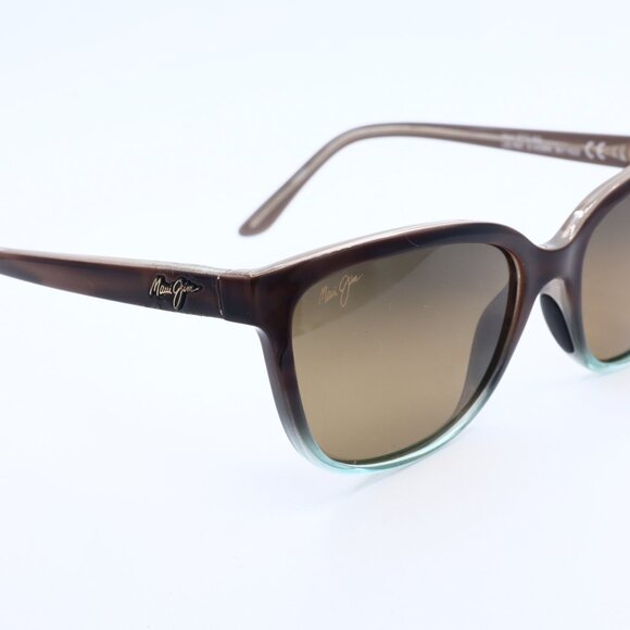 Maui Jim Honi MJ 758-22B Brown Polarized Sunglasses Brown -SCRATCHED LENS - Picture 5 of 8